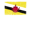 Brunei Flag Grunge Brunei Flag