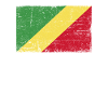 Congo Flag Grunge Congo Flag