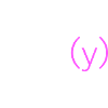 sex(y)