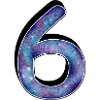 Birthday 6 Glitter