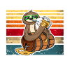 Bier Biersprüche Faultier Saufshirt