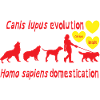Canis lupus evolution Homo sapiens domestication