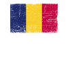Chad Flag Grunge Chad Flag