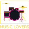 Music Lovers Drums Design