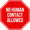 no human contact