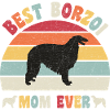 Bedste Barzoi mor nogensinde hund elskere vintage retro