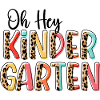 Leopard Print - Oh Hey KINDERGARTEN