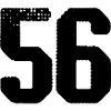 56 Number jersey