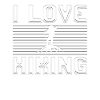 I love hiking