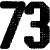 Maillot à 73 numéros