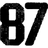 Maillot numéro 87
