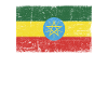 Ethiopia Flag Grunge Ethiopia Flag