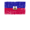 Drapeau d’Haïti Grunge Drapeau d’Haïti
