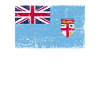 Fiji Flag Grunge Fiji Flag