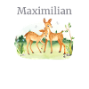 Waldtier Reh Blumen Name Maximilian