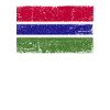 Gambie Drapeau Grunge Gambie Drapeau
