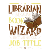 Funny librarian theme