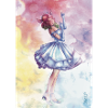 rainbow tutu girl