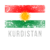 Drapeau kurde Kurdistan