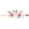 BLUMENBOUQUET BOHO PFEIL