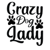 Crazy dog lady