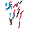 Motif de couleurs