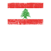 Liban Drapeau Grunge Liban Drapeau