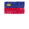 Liechtenstein Flag Grunge Liechtenstein Flag