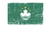 Macau Flag Grunge Macau Flag