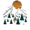Camping in the mountains