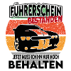 Auto Führerschein bestanden behalten