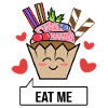 Heart Snack Dessert Statement Sweets