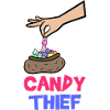Candy Statement Dent sucrée Bonbons délicieux