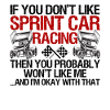 Sprint Car Racing Saying