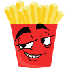 Pommes witzig