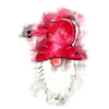 Gnom mit roter Mütze