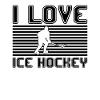 I love ice hockey