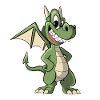 Sweet Dragon Cartoon Dragon