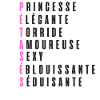 Je suis une pétasse