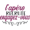 apéro recrute engagez vous