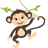 Happy smiling monkey