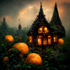 Maison d'halloween