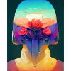 Flower Punk Robot