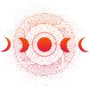 Celestial Moon Phases