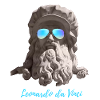 Leonardo da Vinci Busto en gafas - divertido