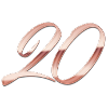 Rose gold 20