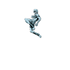 Muay Thai Kampfkunst Skelett