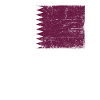 Qatar Flag Grunge Qatar Flag