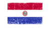 Paraguay Flag Grunge Paraguay Flag