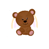 Rainbow Teddybär